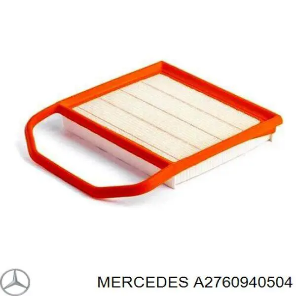 Do koszyka A2760940504 Mercedes Filtr powietrza