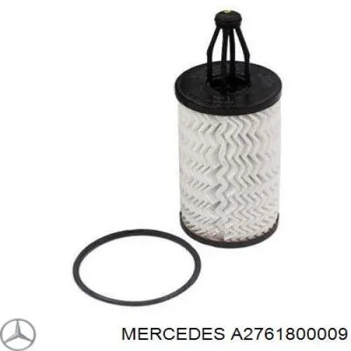 Filtr oleju Mercedes A2761800009 cena, od 16,40 USD