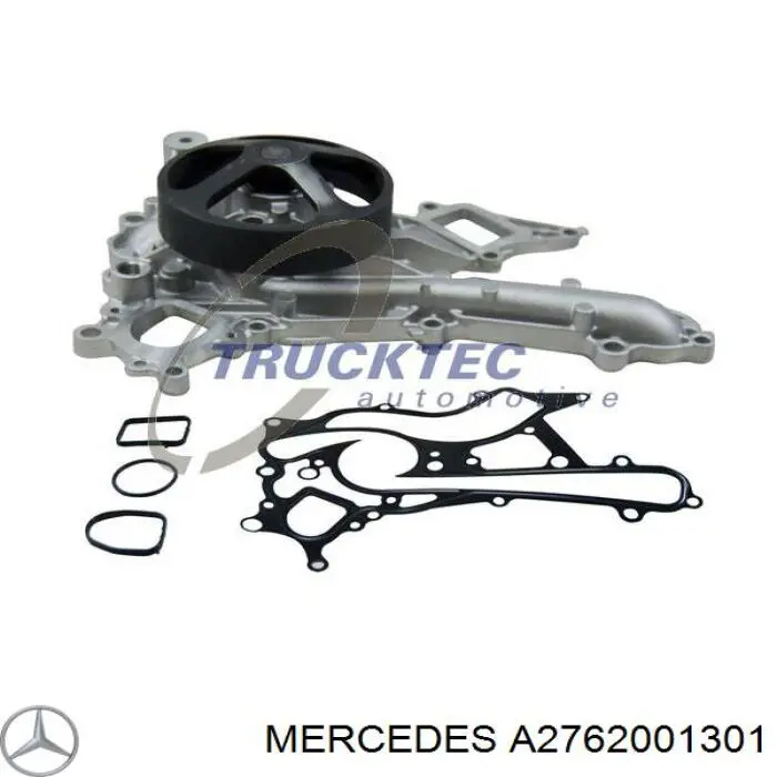 Pompa chłodząca wodna Mercedes A2762001301 cena, od 152,48 USD