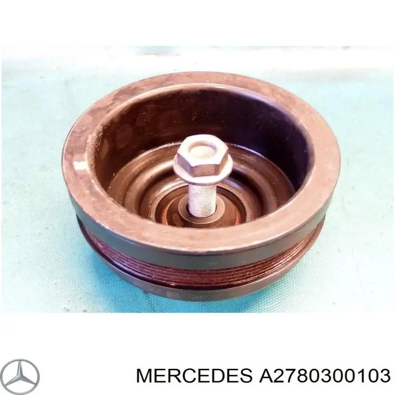 A2780300103 Mercedes Koło pasowe wału korbowego