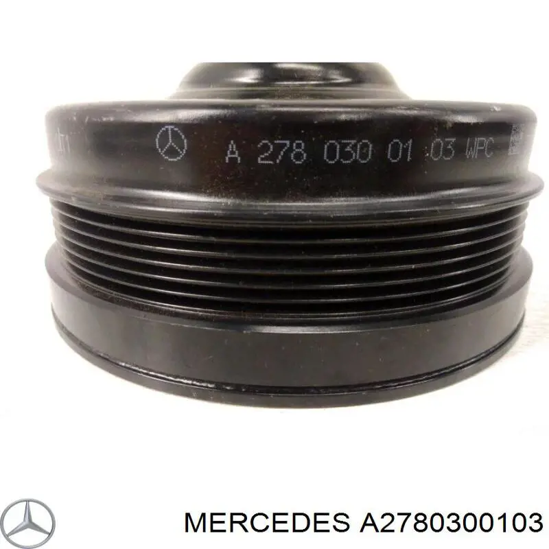 Koło pasowe wału korbowego Mercedes A2780300103 cena, od 235,59 USD