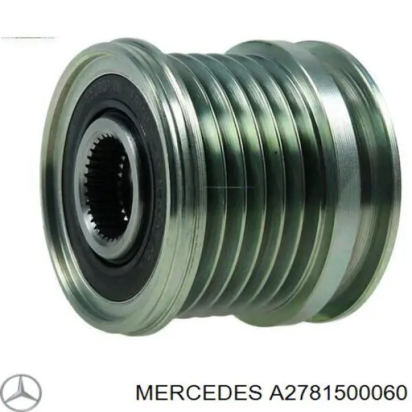 Do koszyka A2781500060 Mercedes Koło pasowe alternatora