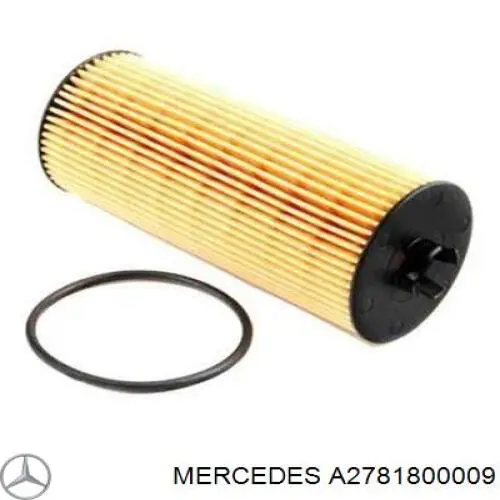 Filtr oleju Mercedes A2781800009 cena, od 10,72 USD