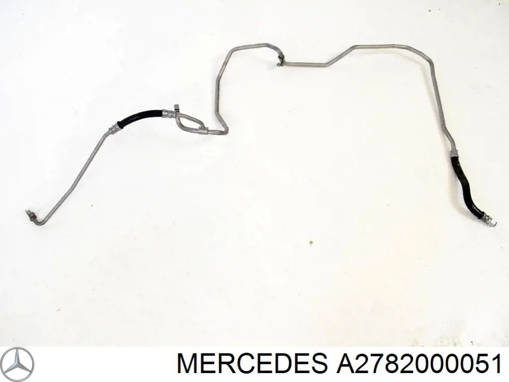 Do koszyka A2782000051 Mercedes Przewód (króciec) chłodzenia turbiny cieczą, dopływ