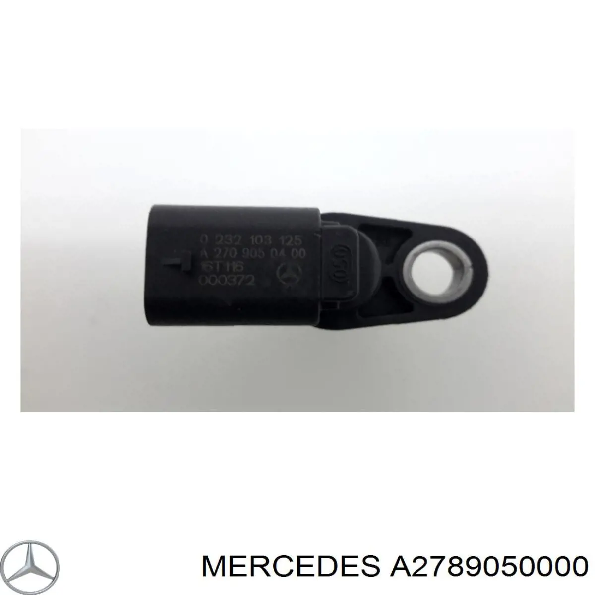 Do koszyka A2789050000 Mercedes Czujnik stukowy (czujnik spalania stukowego)
