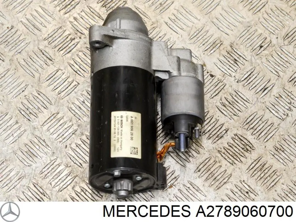 Rozrusznik Mercedes A2789060700 cena, od 185,20 USD