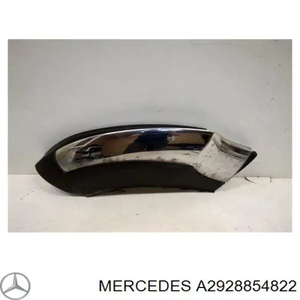 Do koszyka A2928854822 Mercedes Nakładka zderzaka tylnego