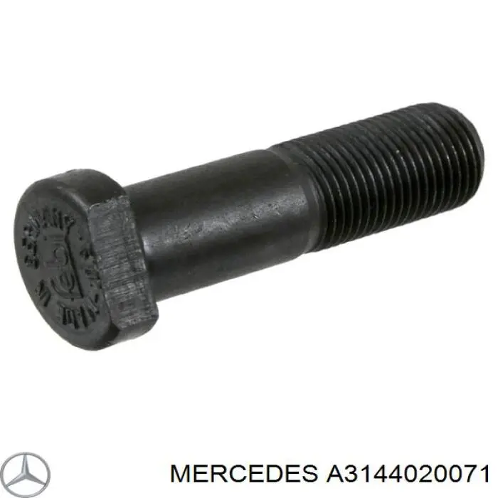 Do koszyka A3144020071 Mercedes Śruba koła tylna