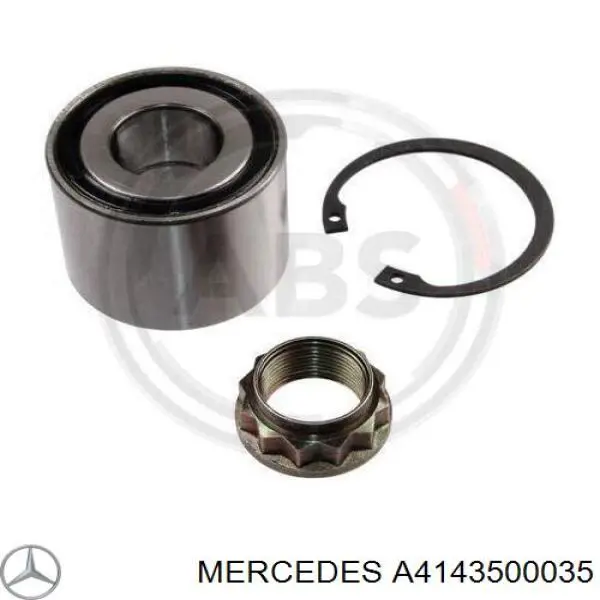 Piasta tylna Mercedes Vaneo minivan (414) (2002 - 2005) cena, od 104,64 USD