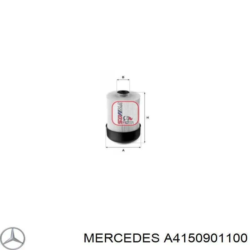 A4150901100 Mercedes Obudowa filtra paliwa