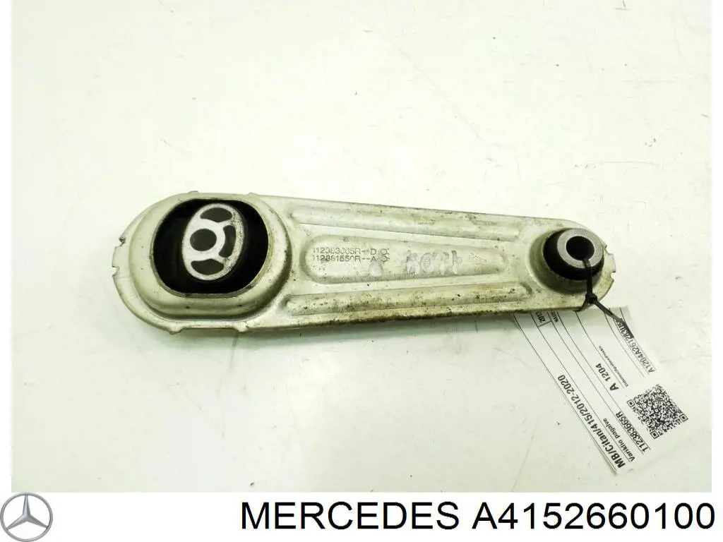 Poduszka (podpora) silnika tylna Mercedes A4152660100 cena, od 40,28 USD
