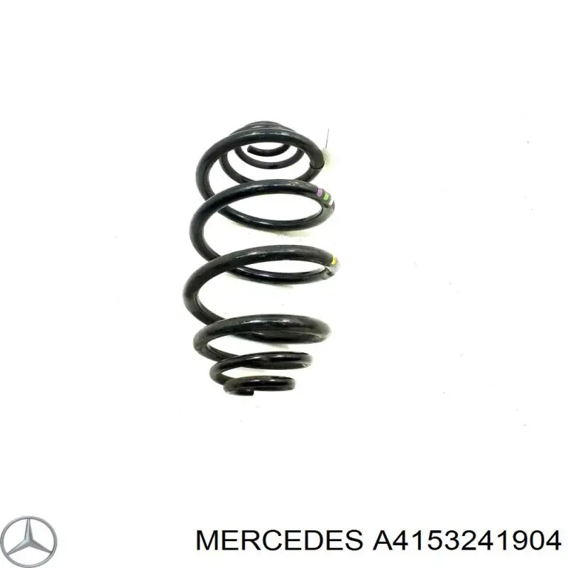 A4153241904 Mercedes Sprężyna tylna