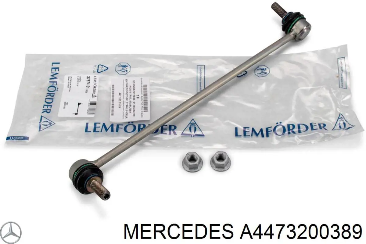 Łącznik stabilizatora przedniego prawy Mercedes A4473200389 cena, od 17,12 USD