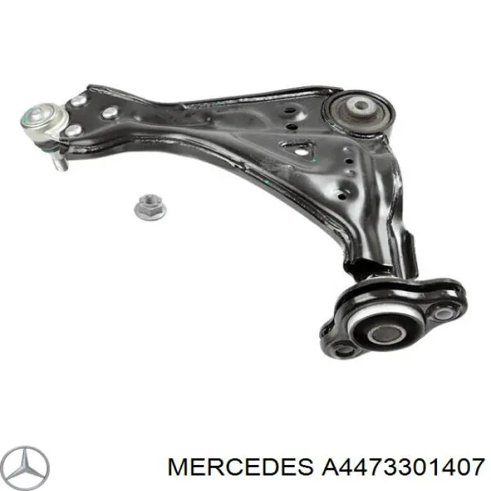 Wahacz zawieszenia przedniego dolny lewy Mercedes A4473301407 cena, od 112,52 USD