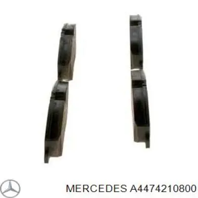 Do koszyka A4474210800 Mercedes Klocki hamulcowe przednie tarczowe