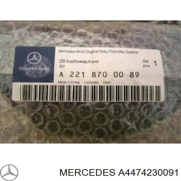 Okładziny (klocki) do hamulców tarczowych tylne Mercedes A4474230091 cena, od 33,88 USD