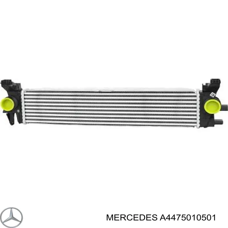 A4475010501 Mercedes Chłodnica intercoolera