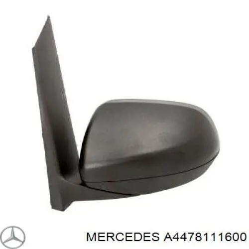 Wkład lusterka wstecznego lewego Mercedes A4478111600 cena, od 30,20 USD