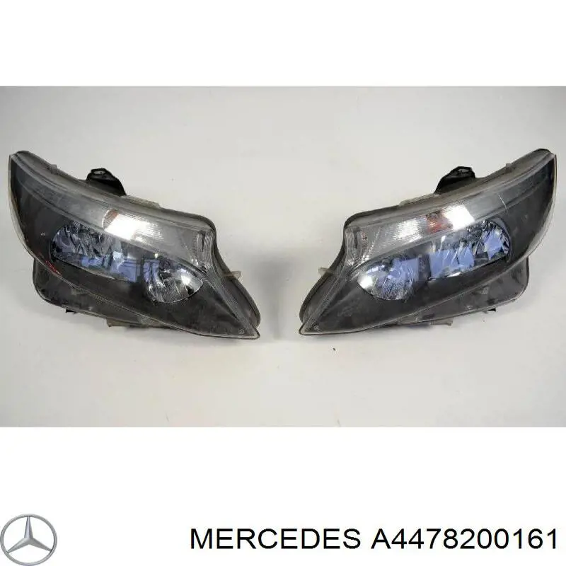 Reflektor prawy Mercedes A4478200161 cena, od 215,78 USD