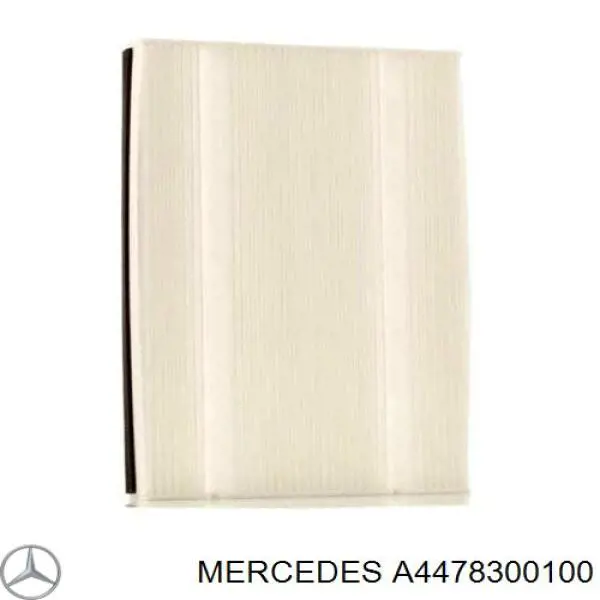 A4478300100 Mercedes filtr kabiny