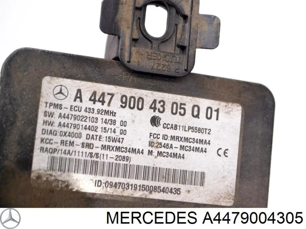  Mercedes A4479004305 cena, od 122,58 USD