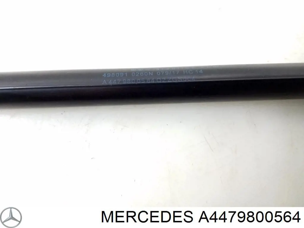 A4479800564 Mercedes Amortyzator szyby bagażnika (3/5 drzwi tylnych)
