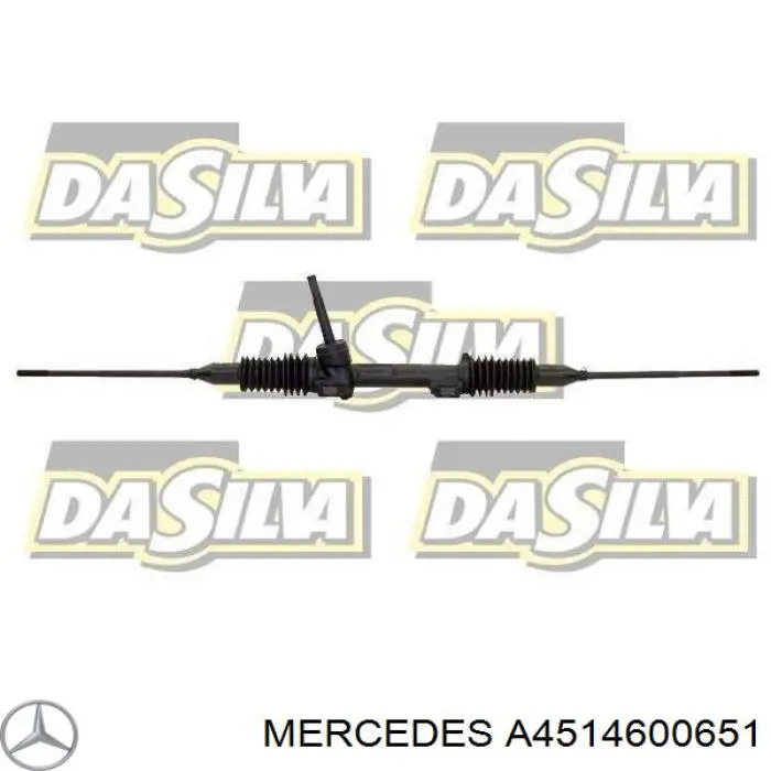 A4514600651 Mercedes Listwa kierownicza (maglownica)