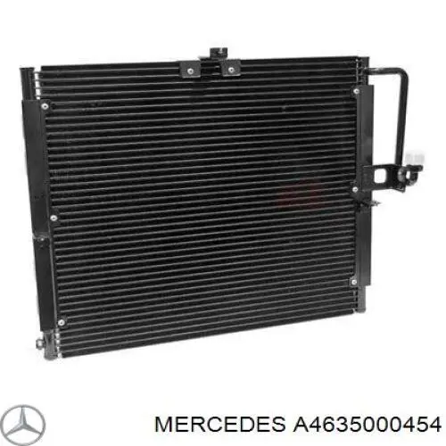 A4635000454 Mercedes Chłodnica klimatyzacji