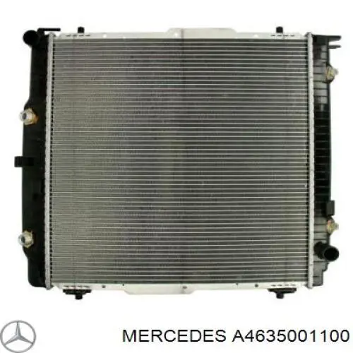 Chłodnica silnika Mercedes A4635001100 cena, od 153,23 USD