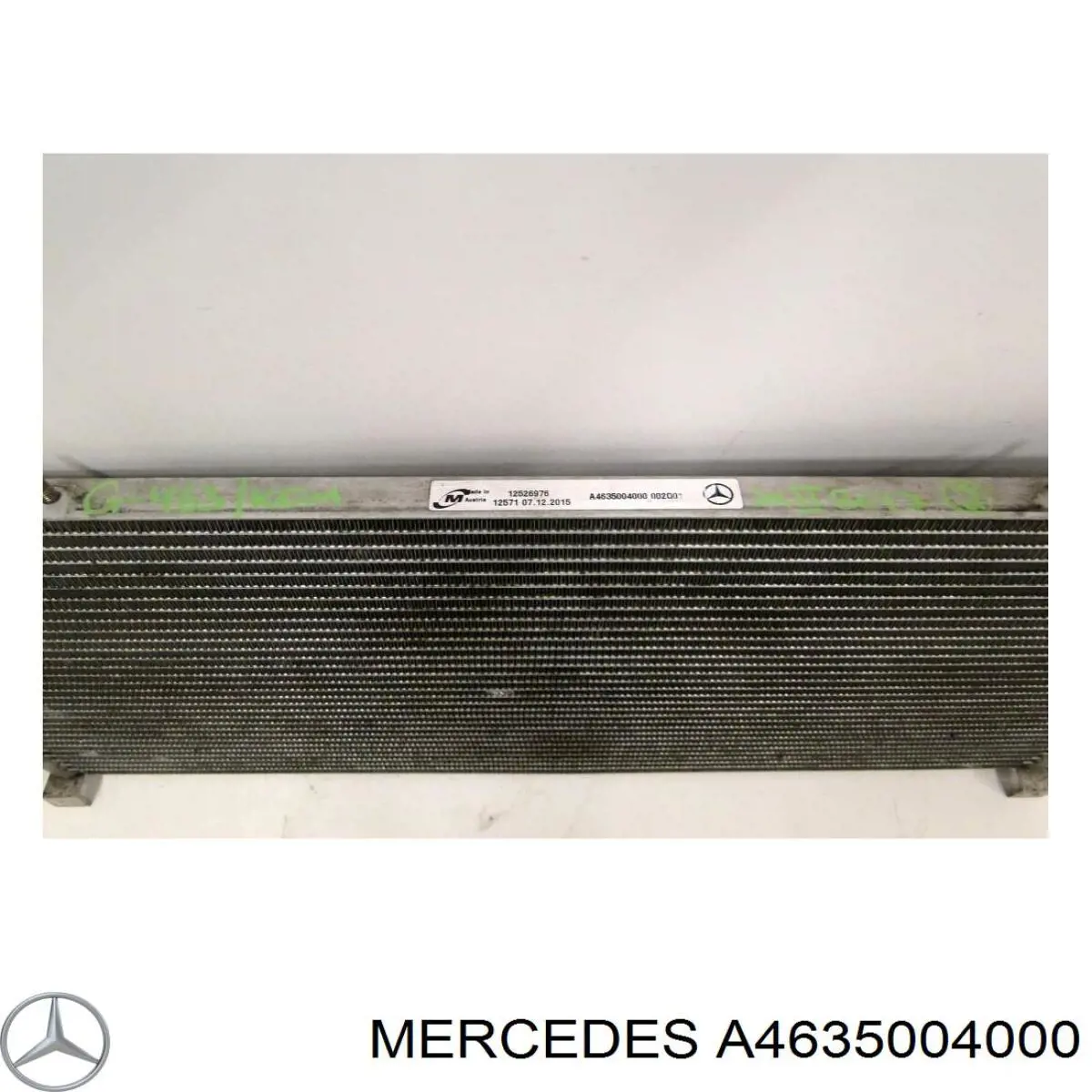 A4635004000 Mercedes Chłodnica klimatyzacji