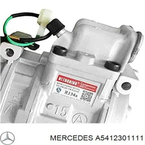 Sprężarka klimatyzacji Mercedes A5412301111 cena, od 357,43 USD