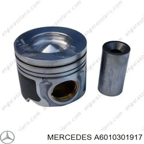 Do koszyka A6010301917 Mercedes Tłok, komplet do jednego cylindru, STD