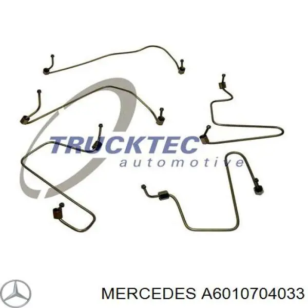 A6010704033 Mercedes Rurka paliwa wtryskiwacza 4. cylindra