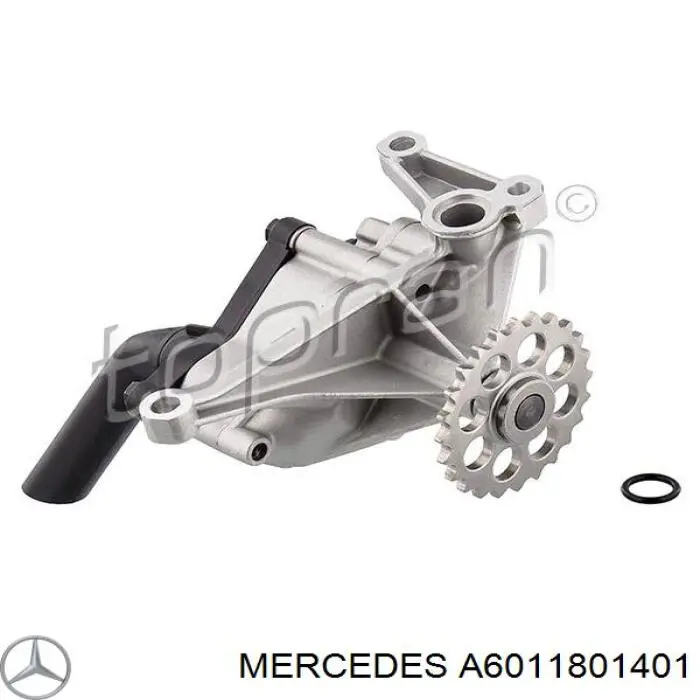 Do koszyka A6011801401 Mercedes Pompa oleju