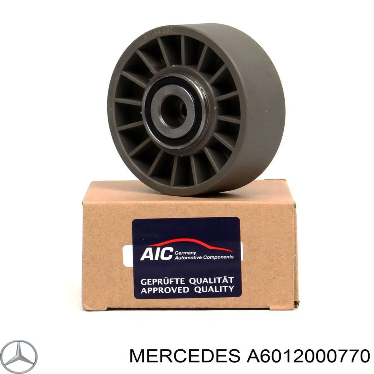 Do koszyka A6012000770 Mercedes Rolka prowadząca, kierunkowa paska napędowego