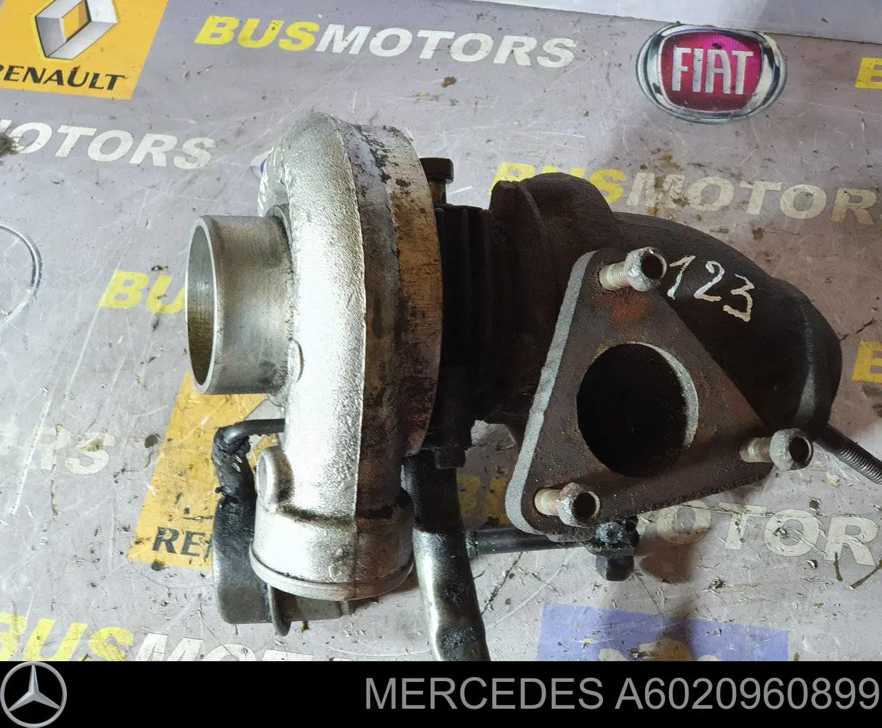 A6020960899 Mercedes Turbina