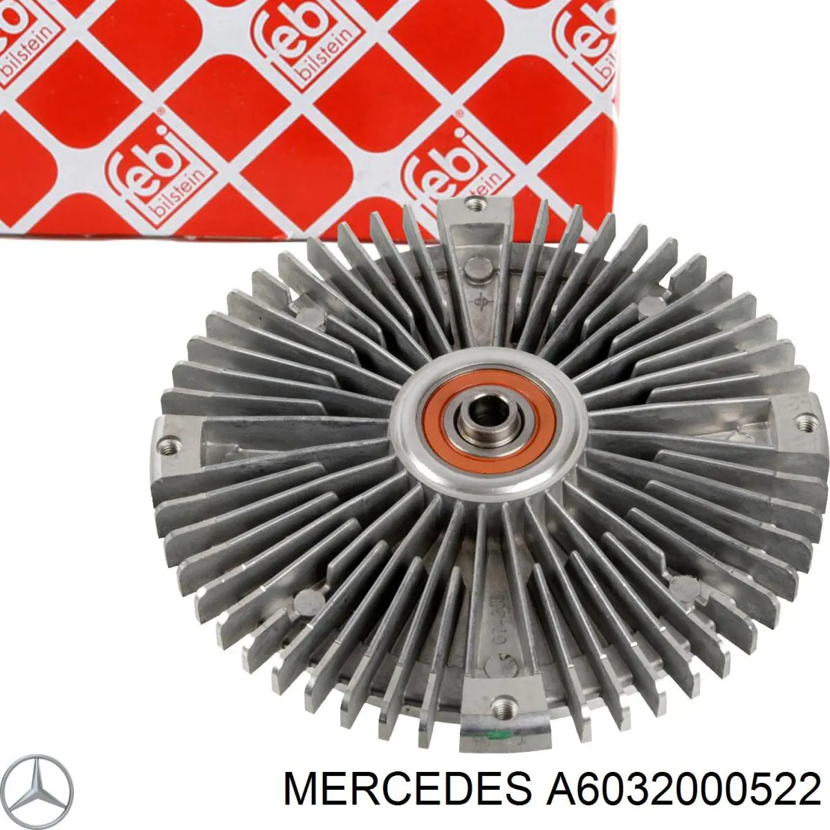 Do koszyka A6032000522 Mercedes Sprzęgło wiskotyczne wentylatora chłodzenia