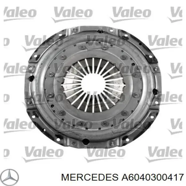 A6040300417 Mercedes Tłok, komplet do jednego cylindru, STD