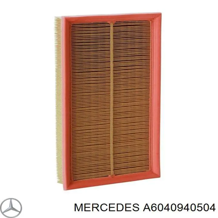 Do koszyka A6040940504 Mercedes Filtr powietrza