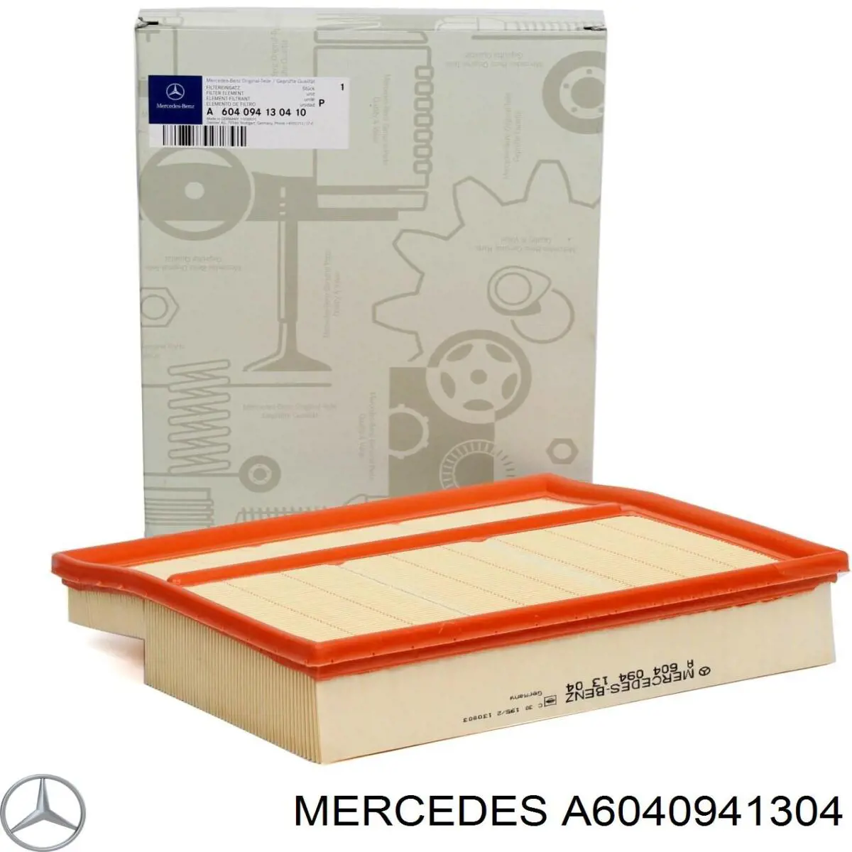 Filtr powietrza Mercedes A6040941304 cena, od 8,98 USD