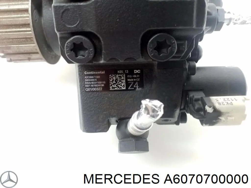 Pompa wtryskowa wysokiego ciśnienia Mercedes A6070700000 cena, od 272,41 USD