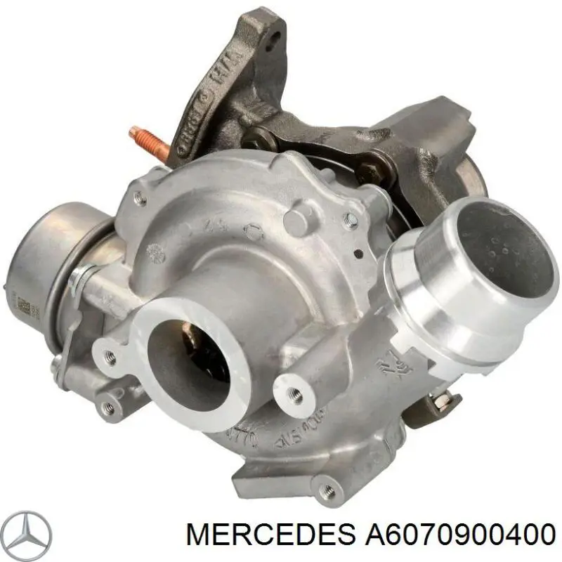 Do koszyka A6070900400 Mercedes Turbina