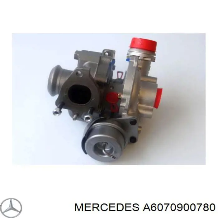 A6070900780 Mercedes Turbina