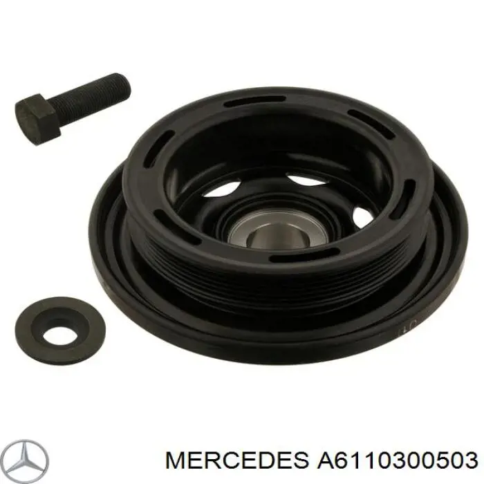 Do koszyka A6110300503 Mercedes Koło pasowe wału korbowego
