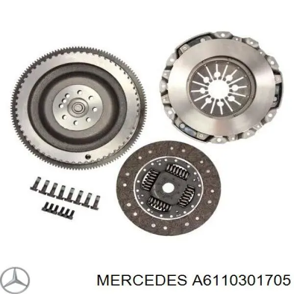 Do koszyka A6110301705 Mercedes Koło zamachowe silnika
