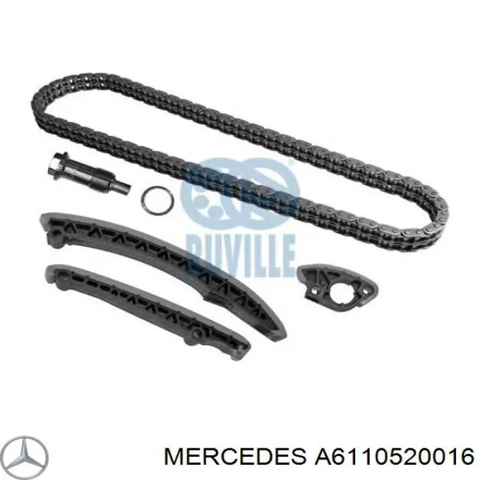 A6110520016 Mercedes prowadnica napinacza łańcucha rozrządu