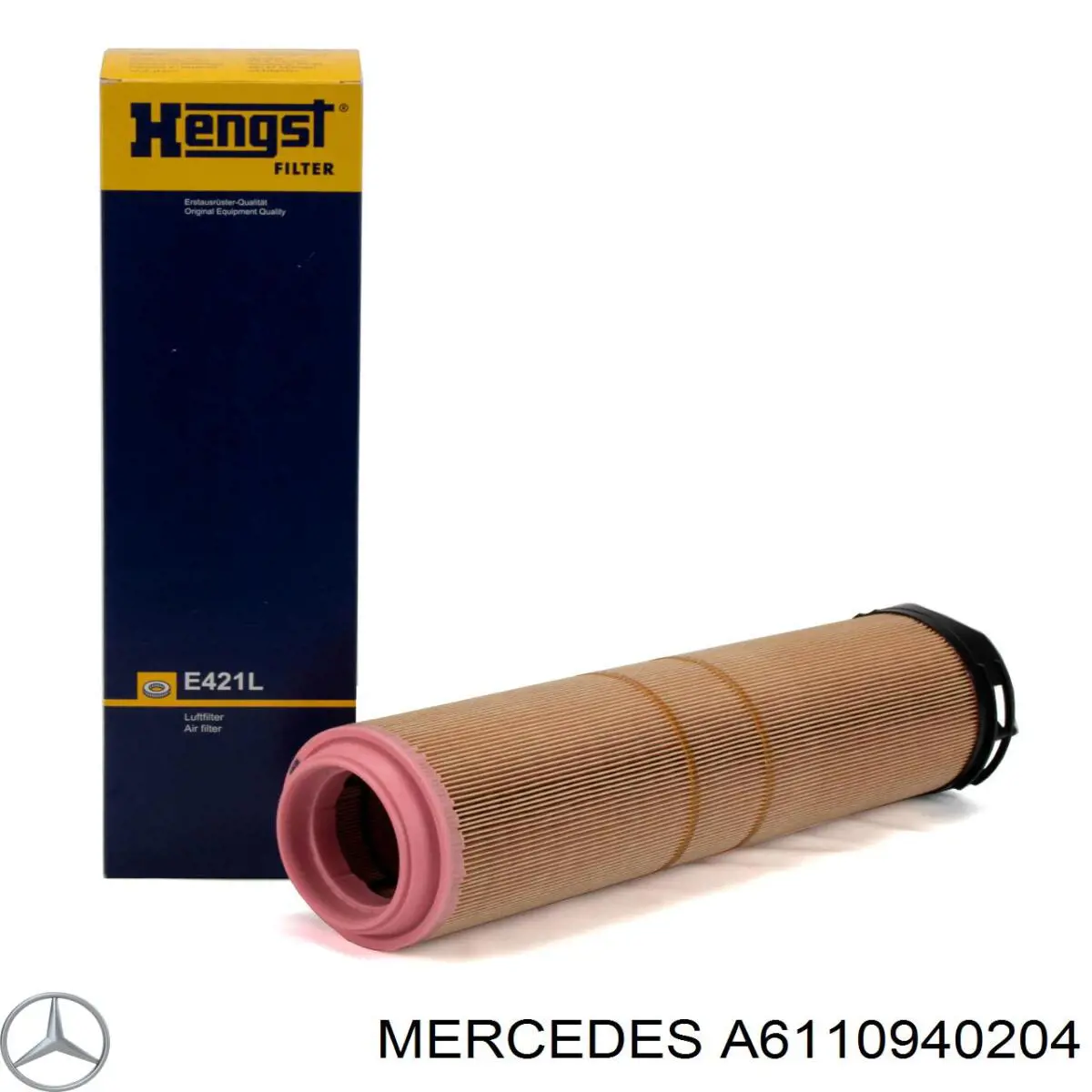 Filtr powietrza Mercedes A6110940204 cena, od 18,16 USD