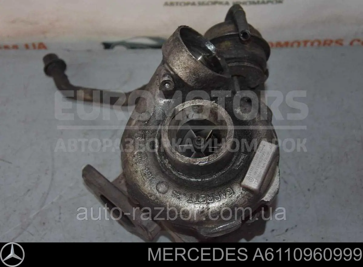 A6110960999 Mercedes Turbina