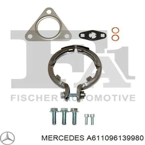 A611096139980 Mercedes turbina