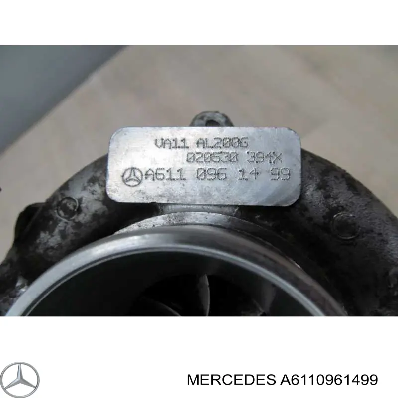 A6110961499 Mercedes Turbina
